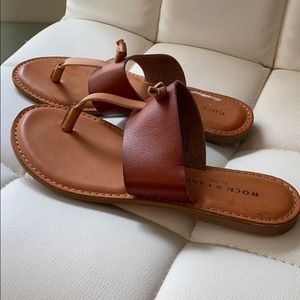 Rock & Candy leather sandals